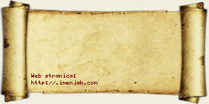 Milana Bzeničanin vizit kartica